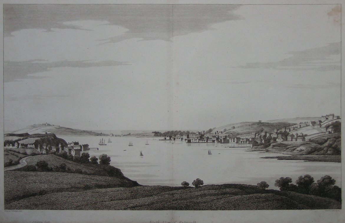 Print - North View of Falmouth - Byrne